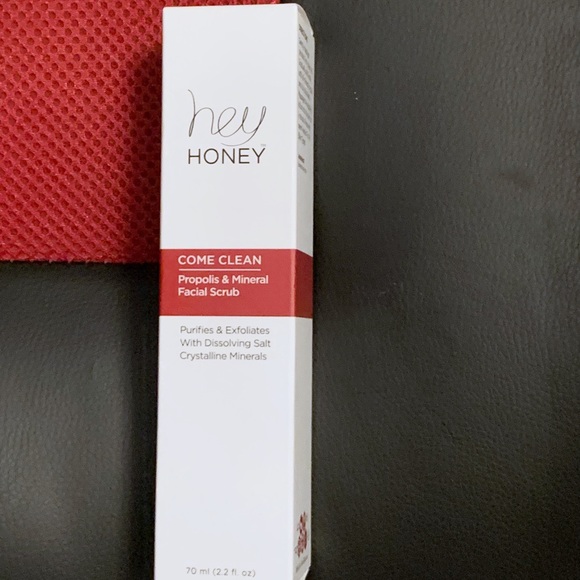 NWT HEY HONEY ComeClean Propolis & Minerals scrub - Picture 3 of 3